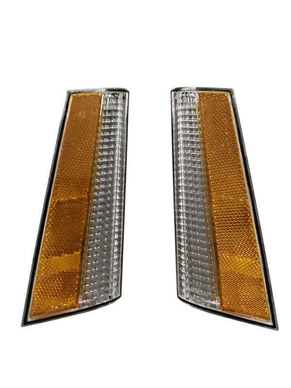 78-79 Malibu/El Camino Front Turn Signal Header Panel Marker Light Lens Clear with Amber