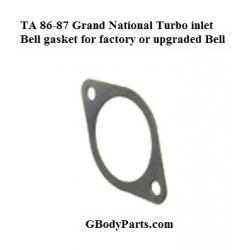TA 86-87 Grand National Turbo Inlet Bell Gasket for factory or upgraded bell
