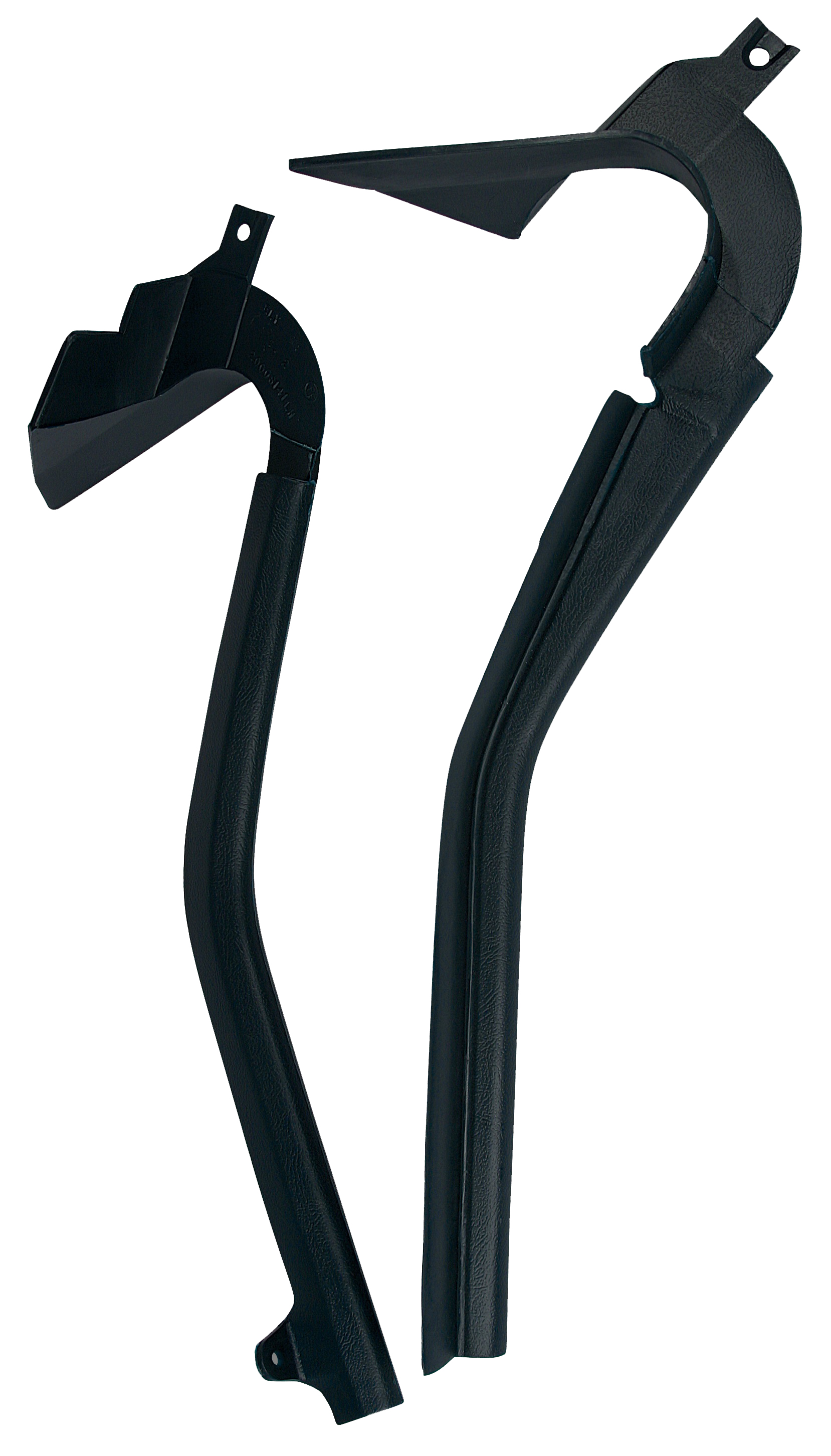 1978-88 Dash Pad to A-Pillar Filler 1590 Black