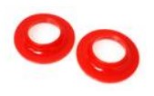 Energy Suspension Rear Coil Spring Isolators RED