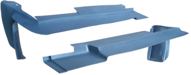1978-1980 Grand Prix Bumper Fillers Rear Set