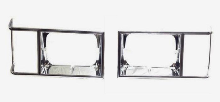 78-79 Monte Carlo Chrome Headlight Bezels