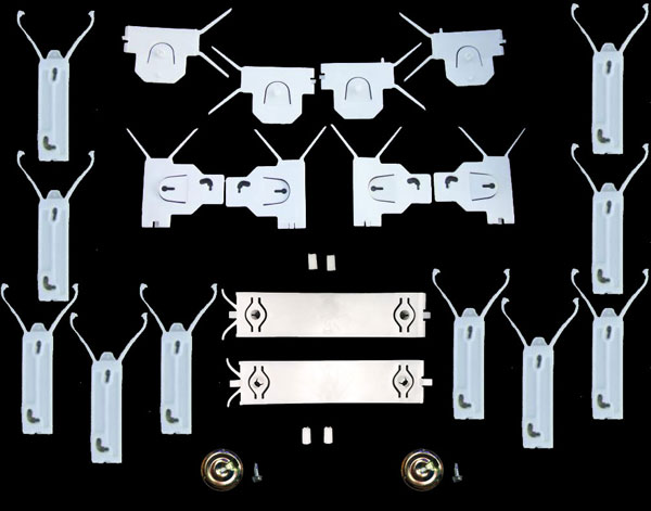 1981-1988 Cutlass Lower Molding Clip Complete Kit