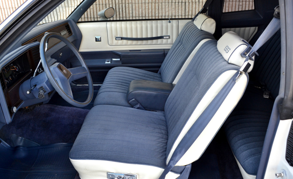 1983 Chevrolet Monte Carlo Seat Cover Set, Blue