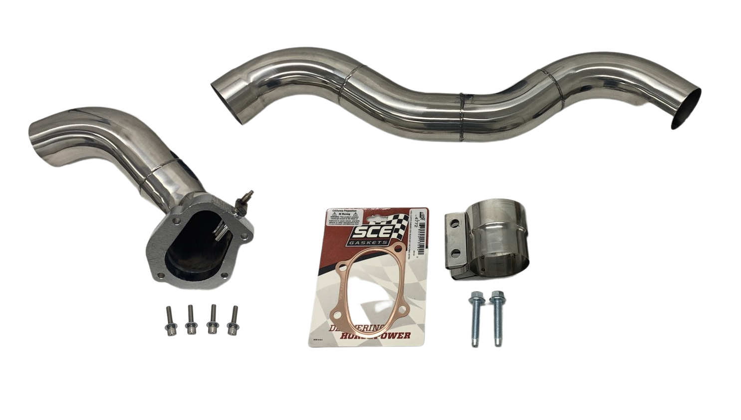 84-85 Turbo Regal Grand National T-Type Hot Air 3" Stainless Steel Downpipe