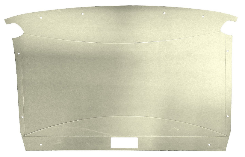 1988-98 Chevy, GMC Utility Truck Headliner Pressboard, Standard Cab Pick-Up. Foam Back Perforated Vinyl White