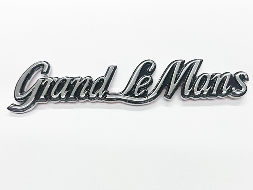 1978-80 Pontiac Grand Lemans Metal Fender Emblem, GM Part #10001578