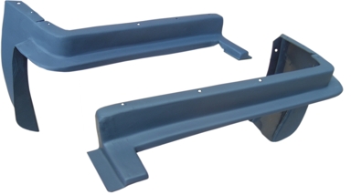 ABS Plastic Bumper Fillers - Front 78-79 Buick Regal