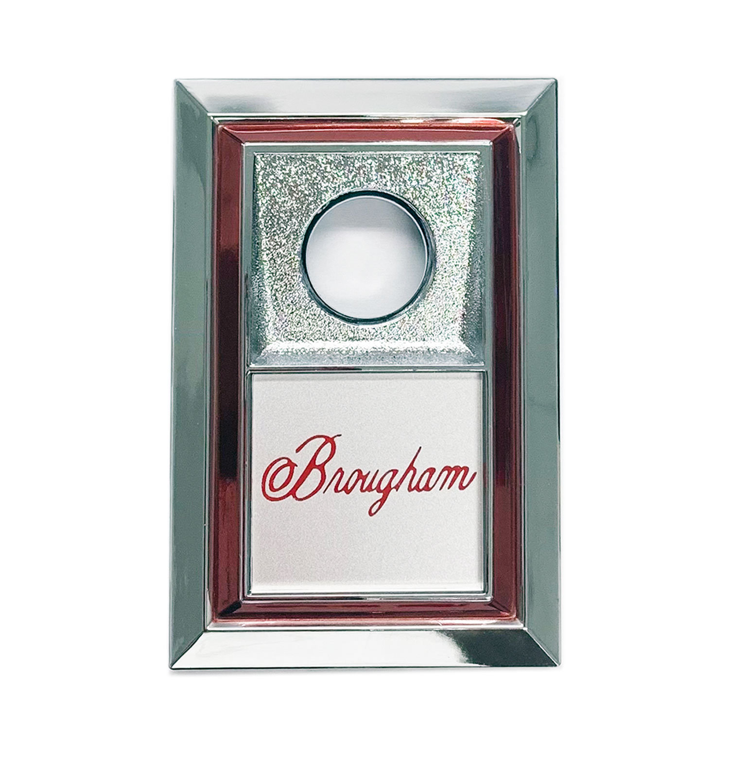 81-88 Cutlass Brougham Trunk Lock Bezel Ornament Emblem GM 20235093