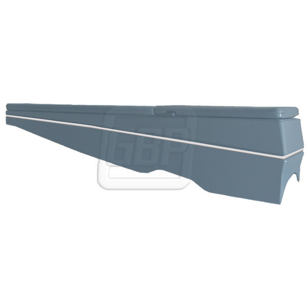 78-88 Buick Olds Reproduction Center and Lower Section Console Set Light Blue 1624
