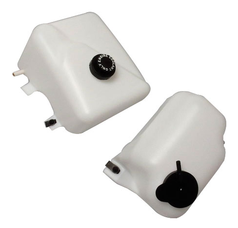 1978-88 Chevrolet Aftermarket Reproduction Radiator Overflow and Windshield Washer Bottle Reservoir set with Cap