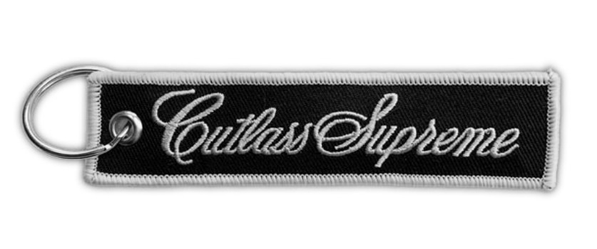 Cutlass Supreme Embroidered Key Chain