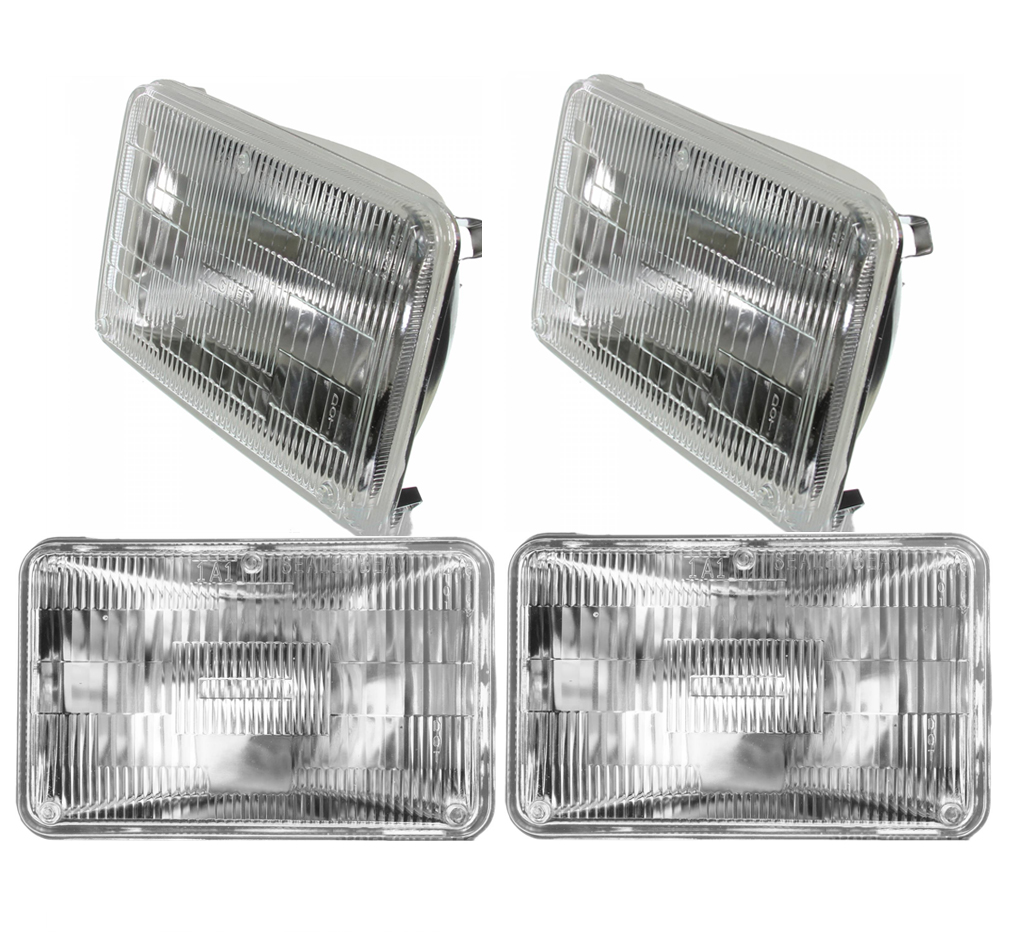 High Output Upgraded Head Light Set, High and Low Beam