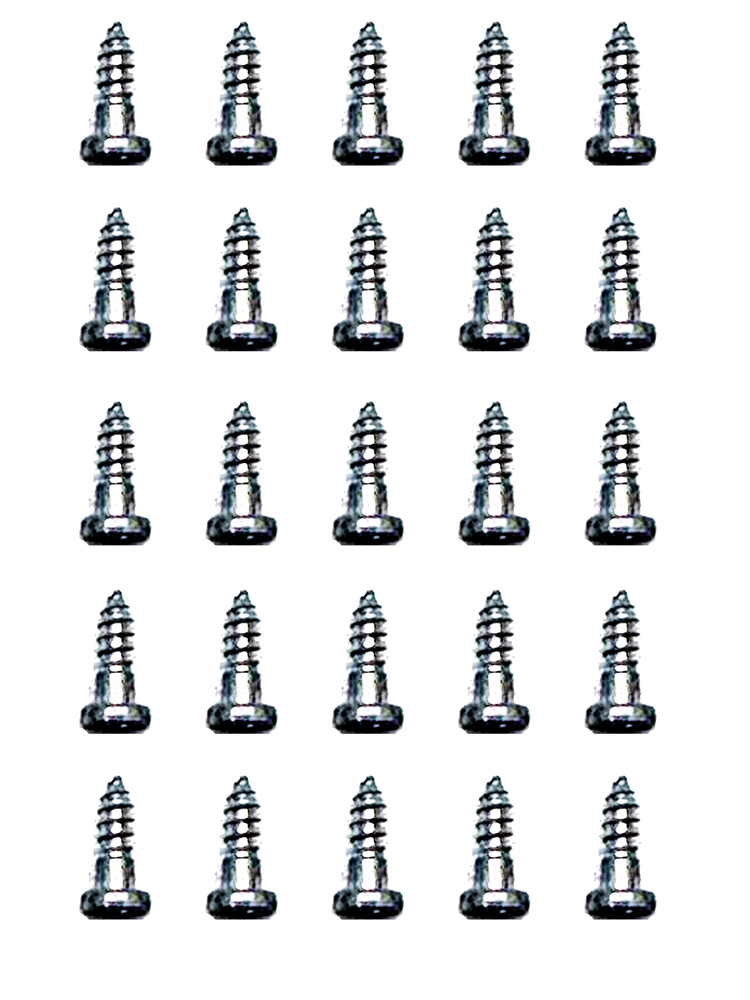 Sheet Metal Stud Replacement Screws for Molding Clips