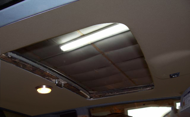 Oldsmobile ABS Moonroof Headliner (Precovered) 1623 Brown