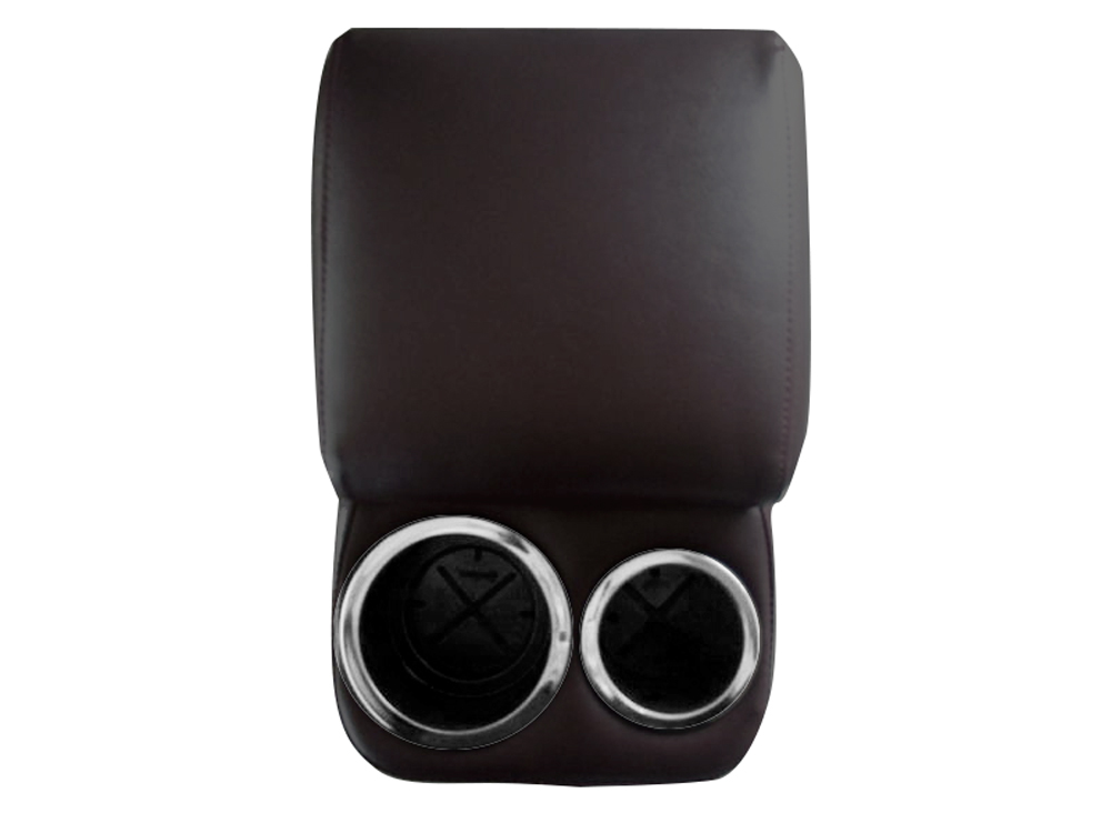 78-87 Buick Shorty Console Risers With Cup Holders Black