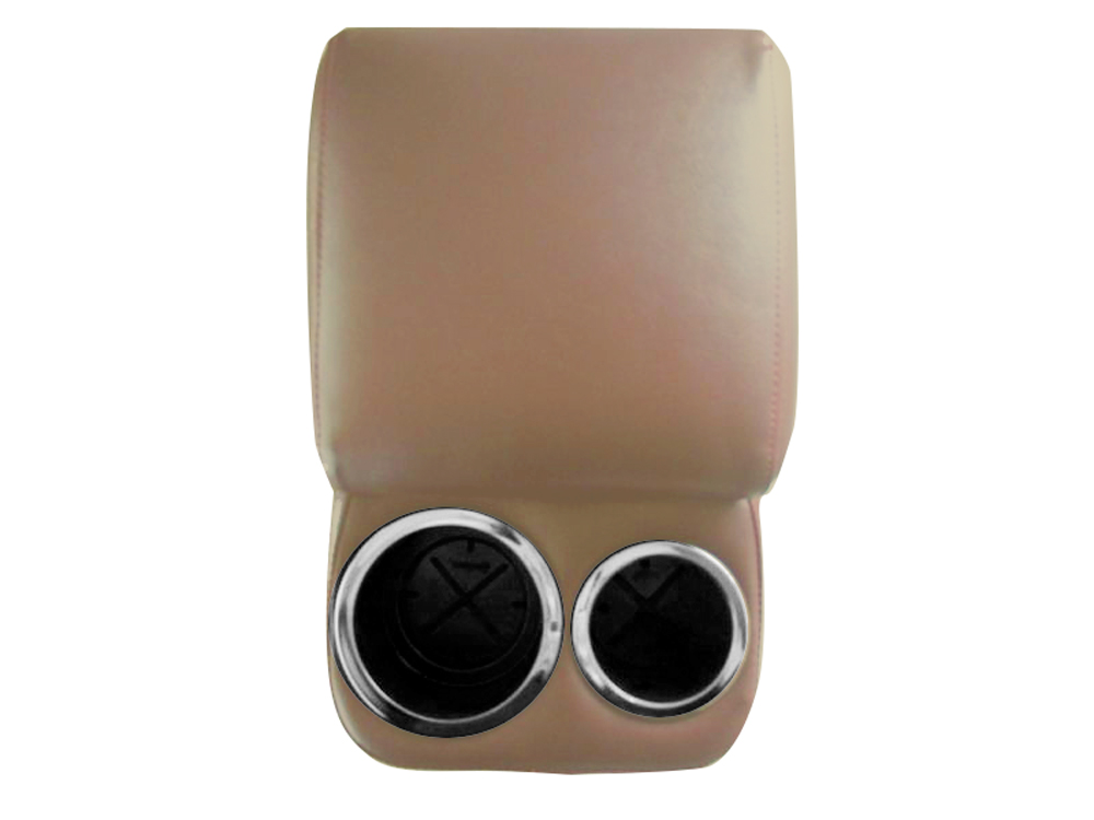 78-87 Buick Shorty Console Risers With Cup Holders Tan