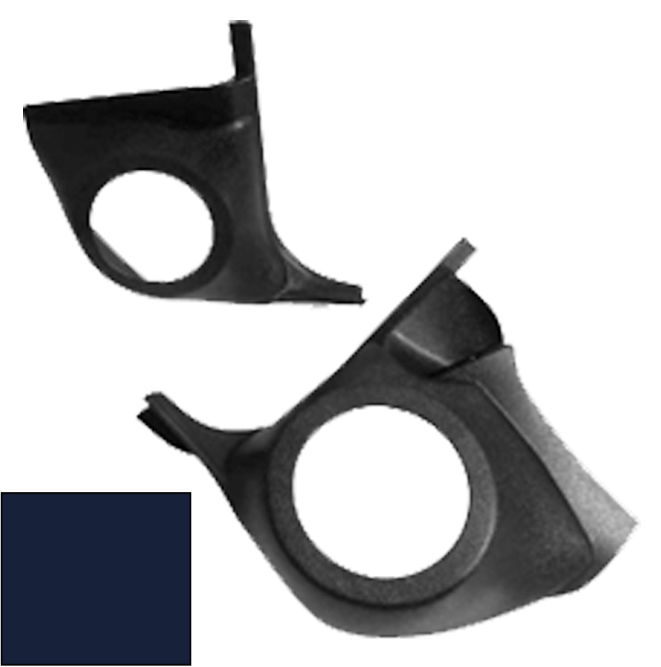 78-87 GBody Lower Rear Kick Panels 1599 Dark Blue