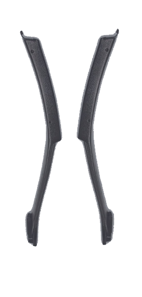 Interior B Pillar Trim - Roof to Floor Medium Dark Gray 1598