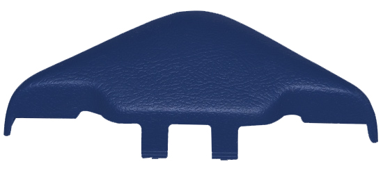 Safety Seat Belt Triangle Plastic Bolt Cover 1597 Medium Blue