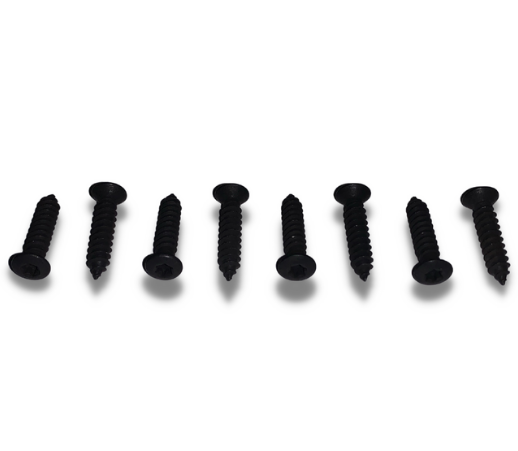 1981-1987 Buick Headlight T-15 8 Piece Hardware Kit, Black