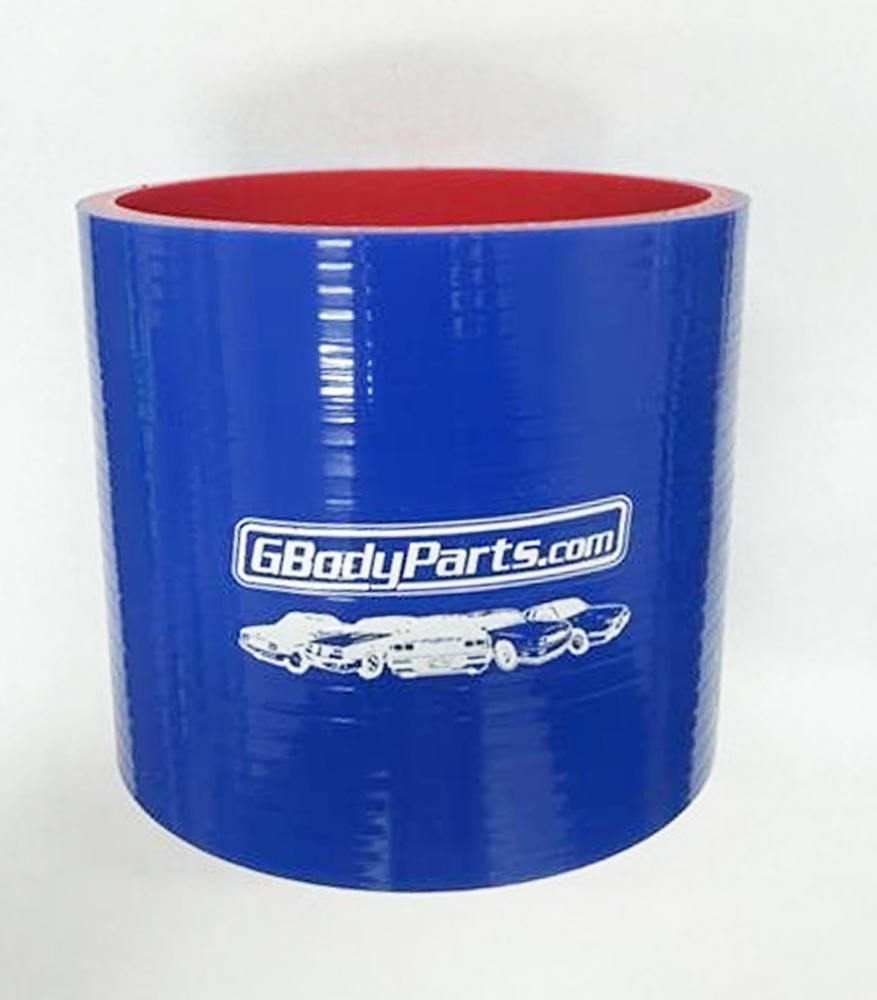 86-87 Turbo Buick 89 TTA Silicone Hose Coupler Connector 3" Blue