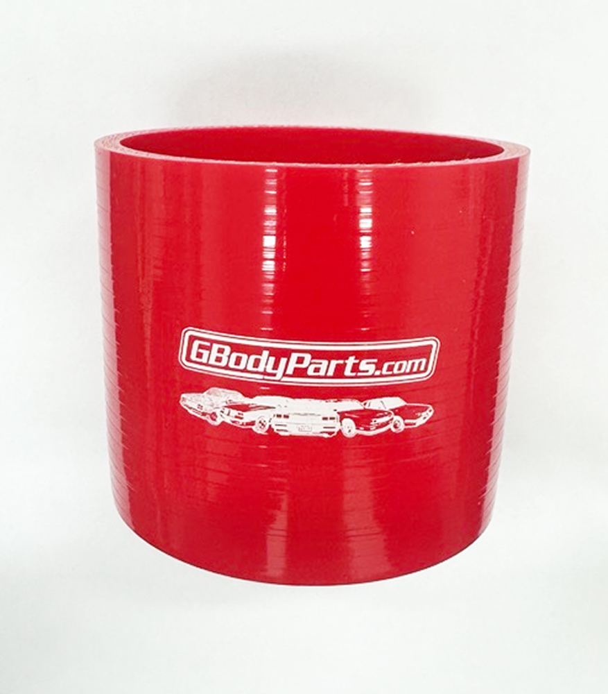 86-87 Turbo Buick 89 TTA Silicone Hose Coupler Connector 3" Red