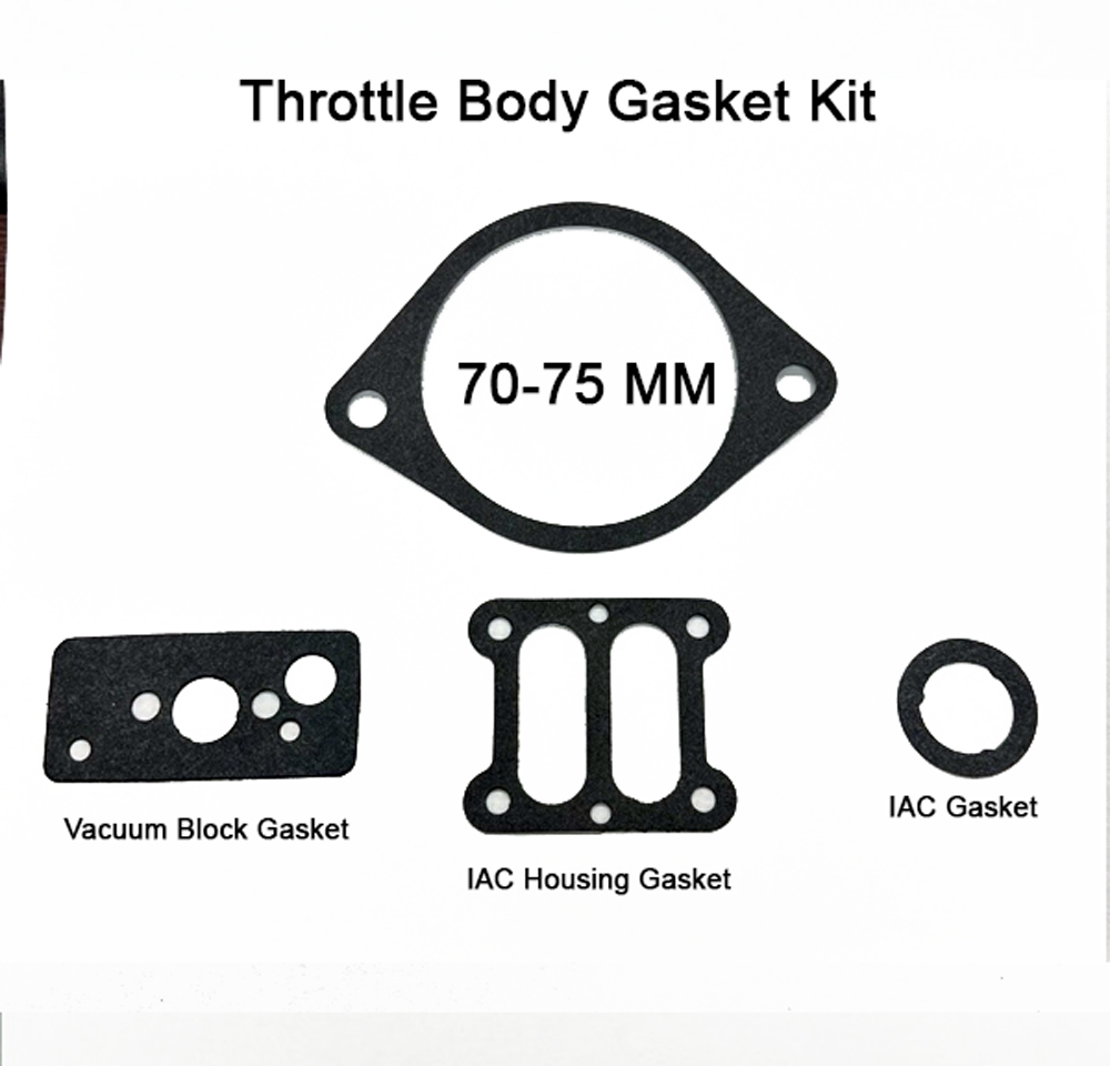 86-87 Turbo Buick 89 TTA 70MM Throttle Body Gasket Set