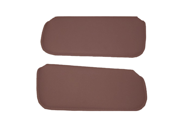Reproduction Non-illuminated Sun Visors 1591 Burgundy
