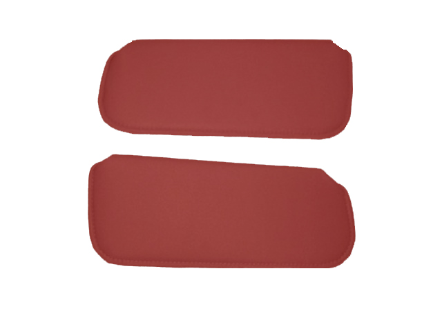 Reproduction Non-illuminated Sun Visors 1593 Red