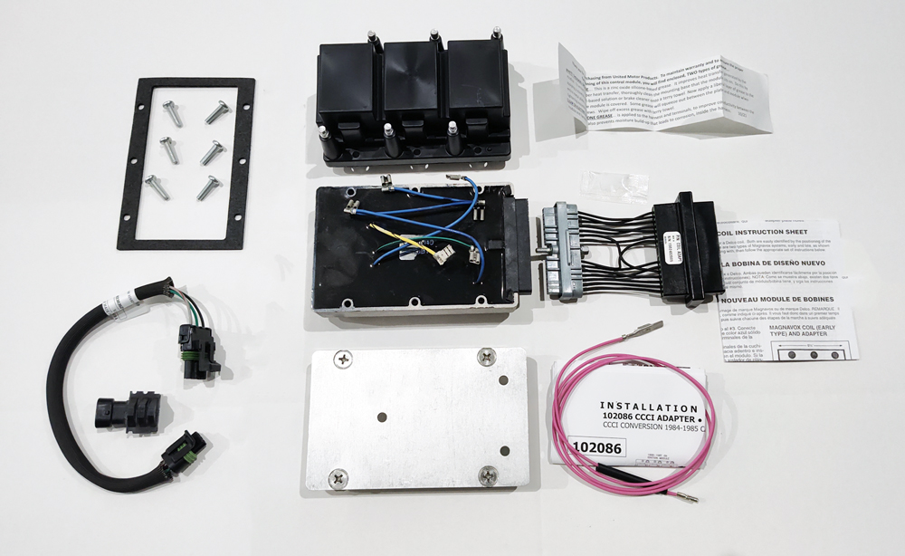 84-85 Coil Pack Module and Crank Sensor Conversion To 86-87 with Coil Pack and Module