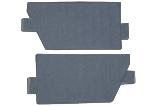 1985-87 Grand National Rear Seat card Inserts 1598 Medium Dark Gray