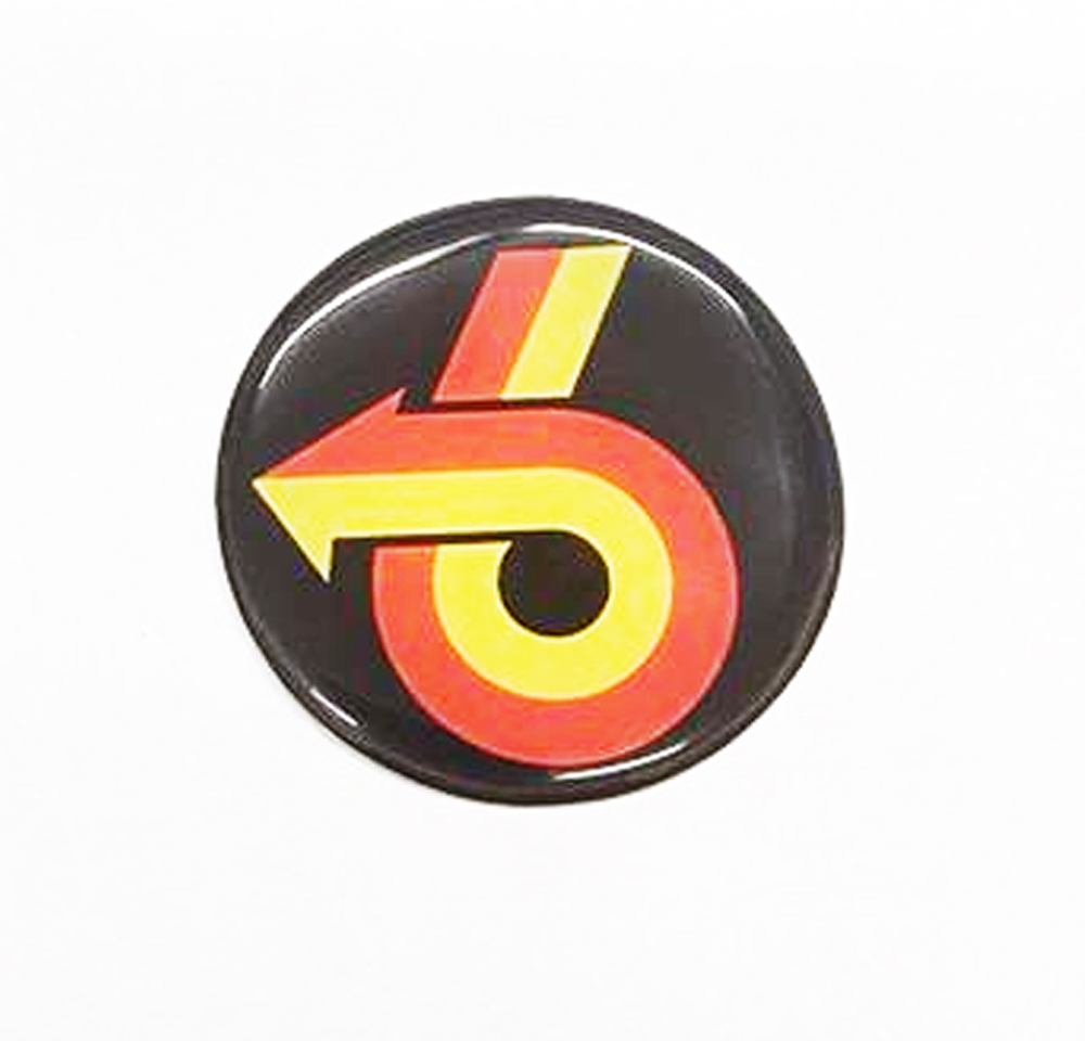 1978-1987 Buick Regal Grand National Color Power 6 (No Chrome Trim) Center Cap Inlay for Hex Caps, Each