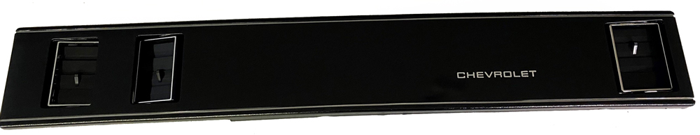 1986-88 Monte Carlo and El Camino dash bezel, non A/C, black
