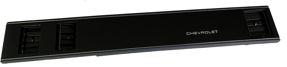 1986-88 Monte Carlo and El Camino dash bezel, A/C, Dark Blue