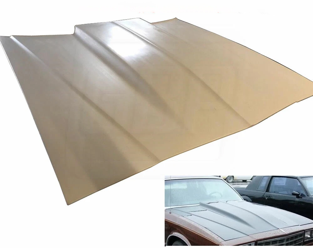 81-88 Monte Carlo - 2" Cowl Induction Style Hood - FIBERGLASS Bolt On