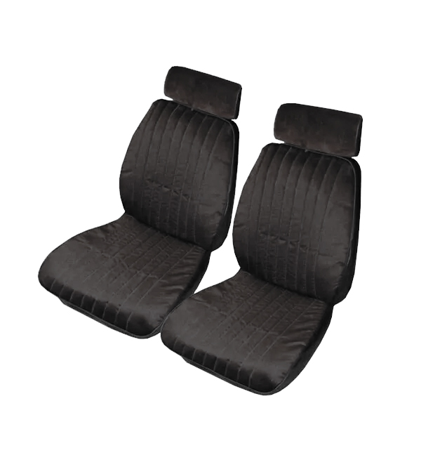Monte Carlo SS El Camino Show Quality Bucket and Rear Seat Covers Black