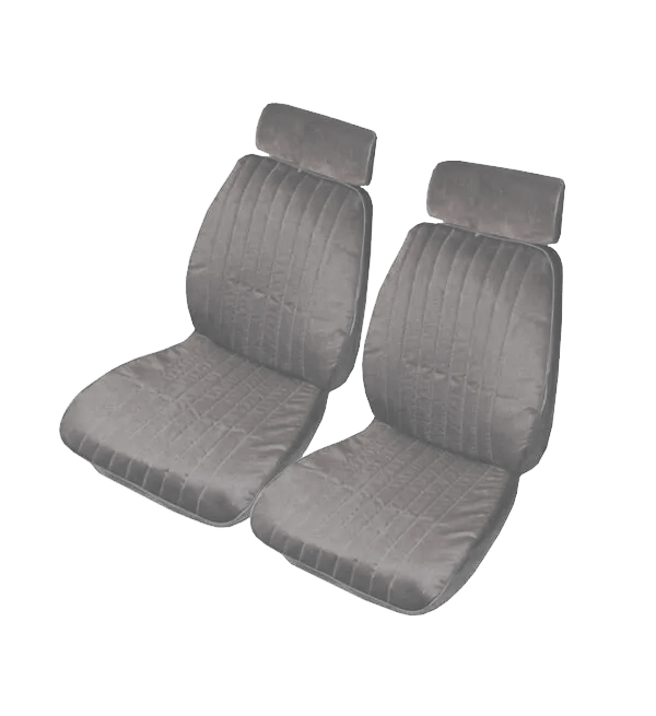 Monte Carlo SS El Camino Show Quality Bucket and Rear Seat Covers Gray