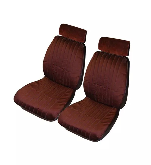 Monte Carlo SS El Camino Show Quality Bucket and Rear Seat Covers Burgundy