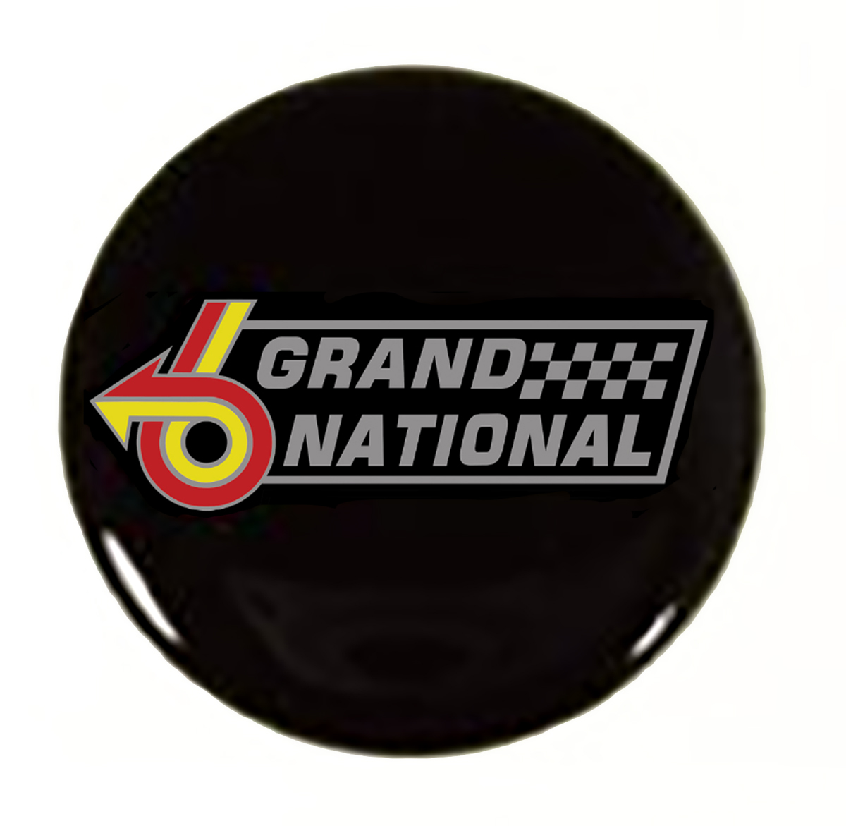 1978-1987 Buick Regal "Grand National" Logo Center Cap Inlay for Hex Cap