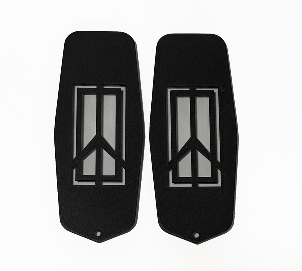 B-Pillar Vents G-body Square "ROCKET"