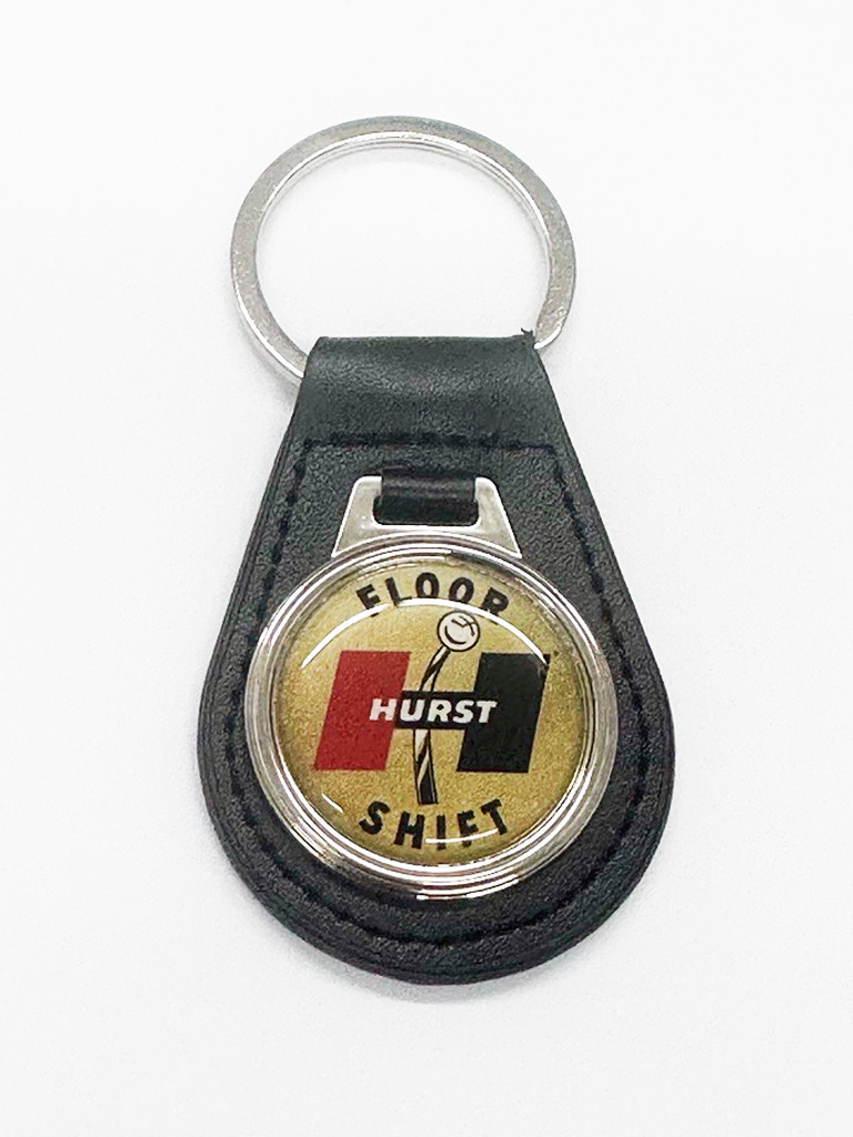 80's Style Key Ring Holder, Hurst Olds Floor Shift