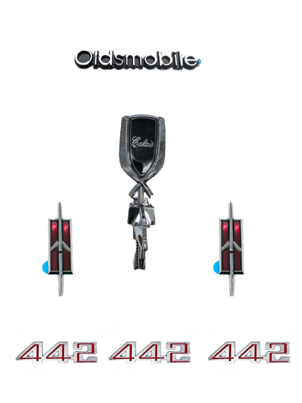 1980 442 Exterior Emblem Kit