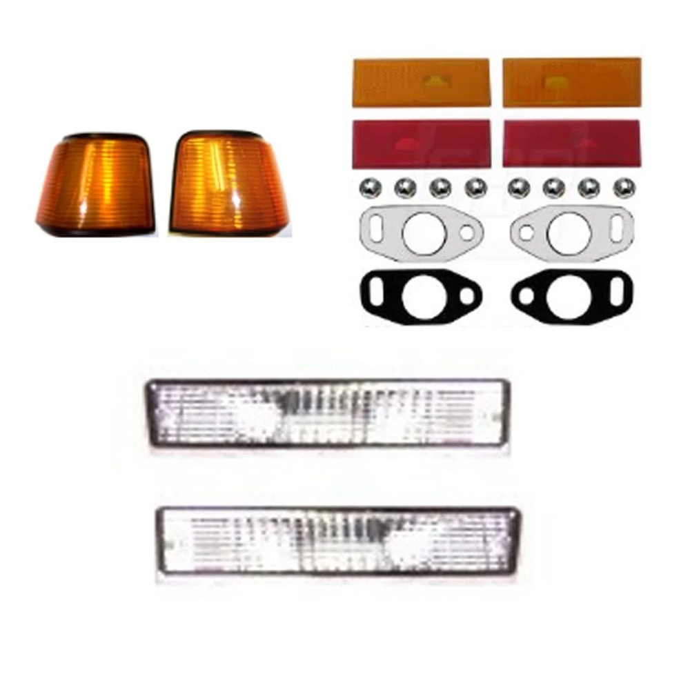 1987-88 Oldsmobile Cutlass Front end Lighting Package with Hardware and Gaskets