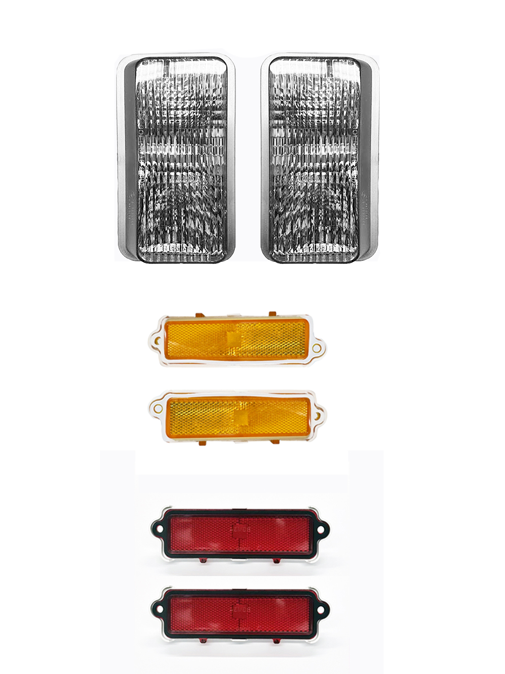 1978-79 Oldsmobile Cutlass H/O 442 Front and Rear Lighting Set