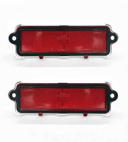 1978-80 Oldsmobile Cutlass 442 Rear Quarter Panel Marker Light Set with Gaskets GM 5969599 5969596