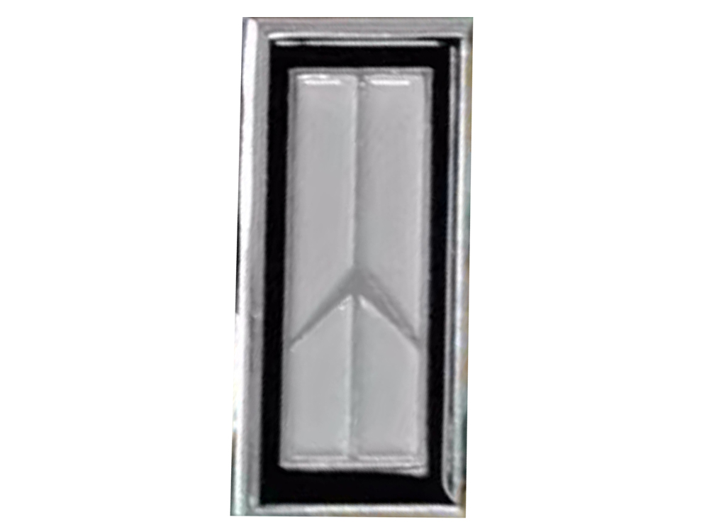 84-87 Olds 442 Cutlass Tail Light Emblems White WITH ADHESIVE