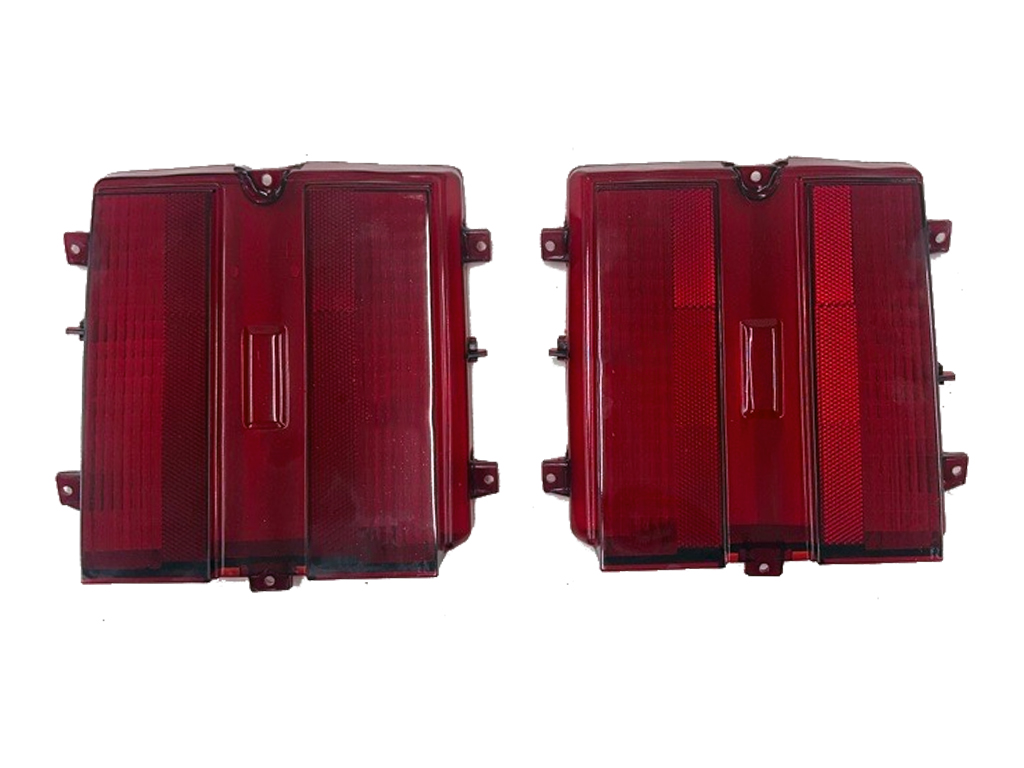 1978 Oldsmobile Cutlass Red Tail Light Lens Set, GM #5969460-59