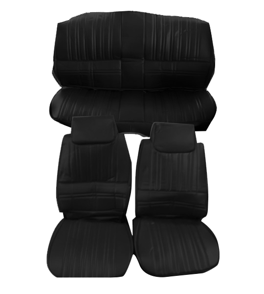 81-85 Cutlass Hurst Olds Black Vinyl Seat Covers