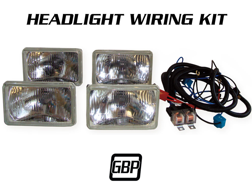 High Output Upgraded Head Light Wiring Kit